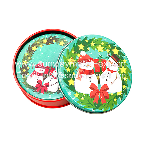 Christmas tin Promotional gifts