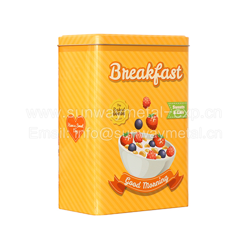  rectangle tin/breakfast tin